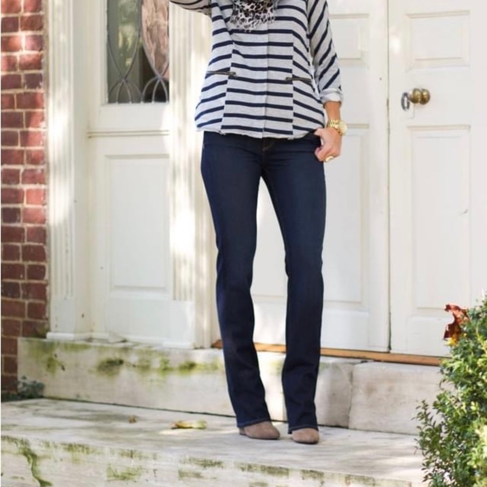 Marc Allison Gina Slim boot cut, dark wash Jeans